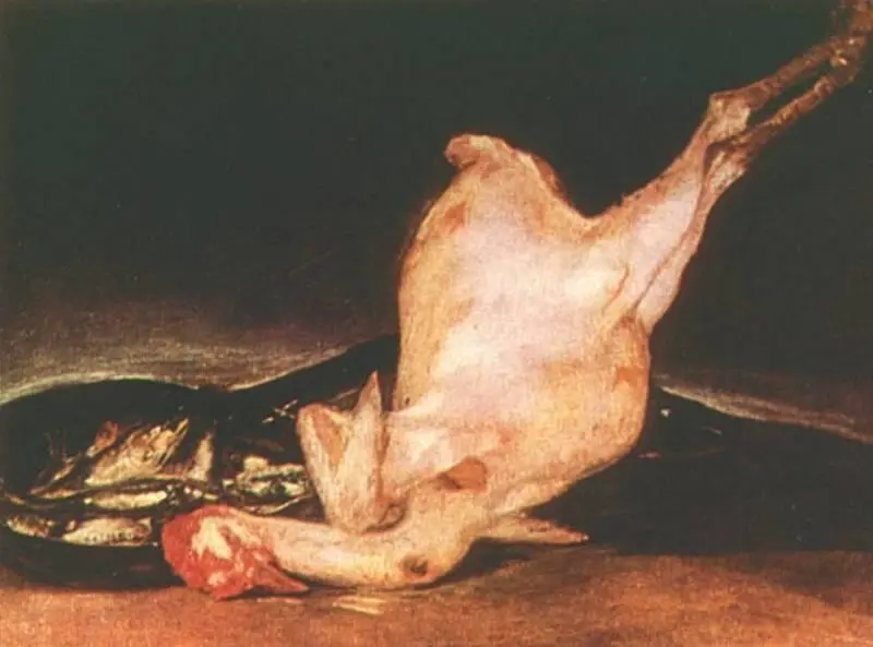 Ф Гойя Ощипанная индейка 18081812 Старая пинакотека Мюнхен Получивший - фото 97