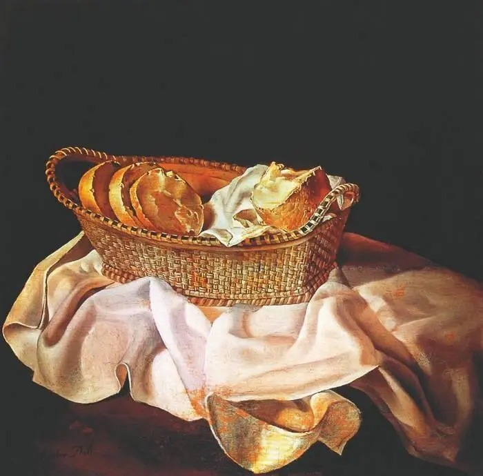 С Дали Корзинка с хлебом 1926 Музей Дали СентПитерсберг Флорида США - фото 161