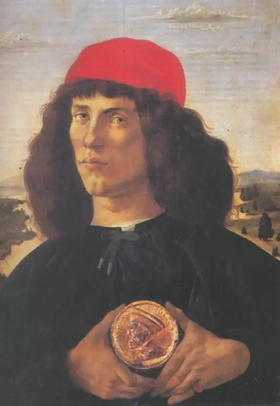 С Боттичелли Человек с медалью ок1474 галерея Уффици Флоренция Интерес - фото 22