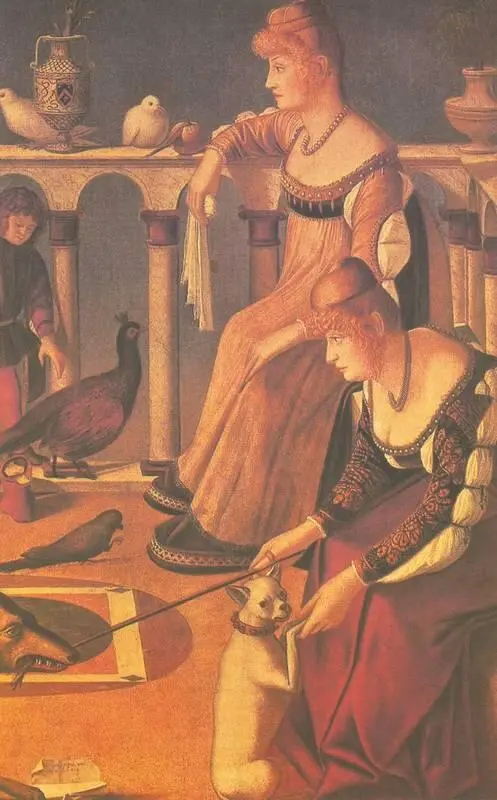 В Карпаччо Венецианки 1500 Интерес художника к портретному жанру - фото 30