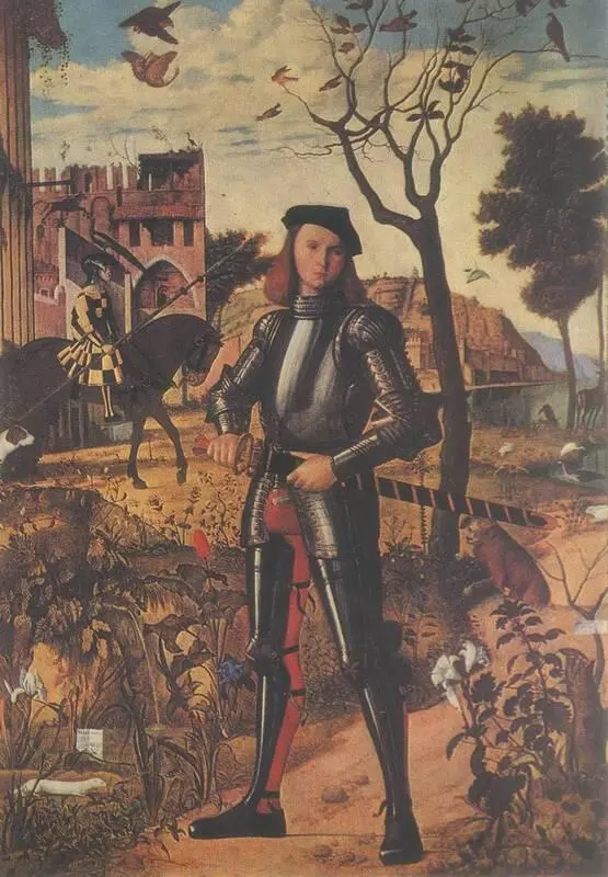 В Карпаччо Портрет рыцаря 1510 коллекция Тиссен Лугано Следует особо - фото 31