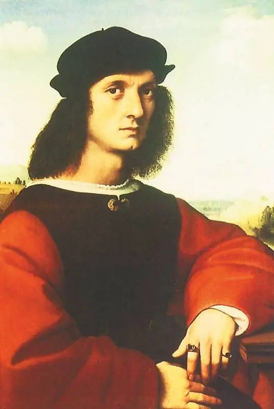 Рафаэль Портрет Анджело Дони ок 1506 галерея Питти Флоренция Не - фото 47