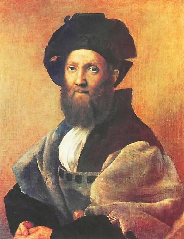 Рафаэль Портрет графа Бальдассаре Кастильоне 1515 Лувр Париж Подобно - фото 53