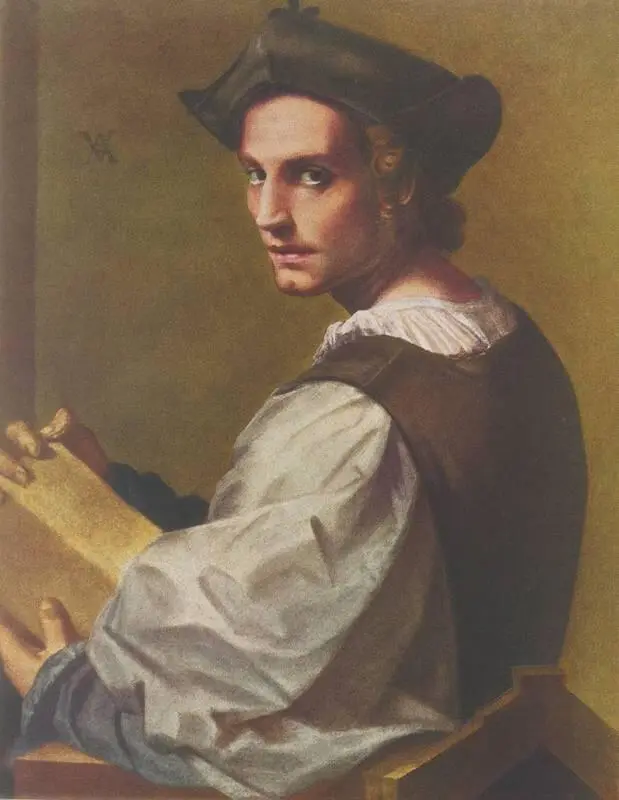 А дель Сарто Портрет скульптора ок 15171518 Национальная галерея - фото 55