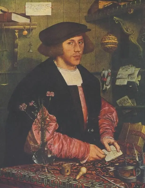 Г Гольбейн Младший Портрет Георга Гиссе 1532 Государственные музеи - фото 57