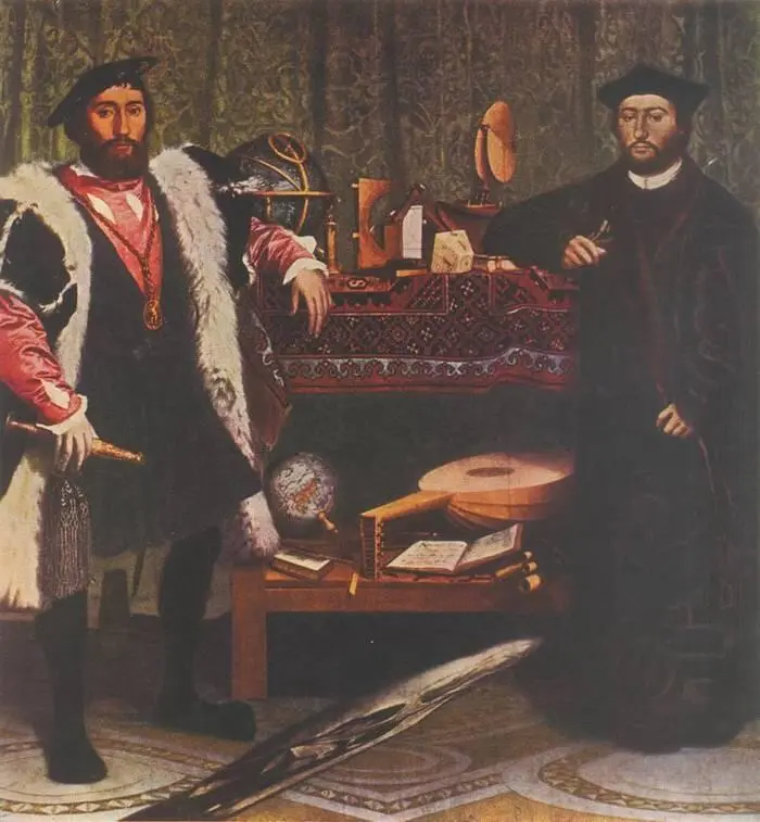 Г Гольбейн Младший Посланники 1533 Национальная галерея Лондон Г - фото 58