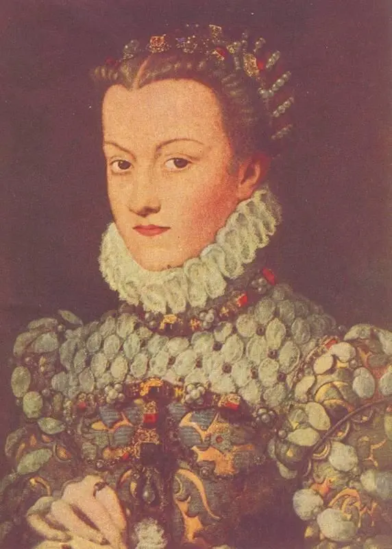 Ф Клуэ Портрет принцессы Елизаветы Австрийской ок 1571 Лувр Париж Иным - фото 62