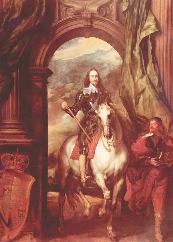 А Ван Дейк Конный портрет Карла I с сеньором де Сент Антуаном 1633 - фото 80