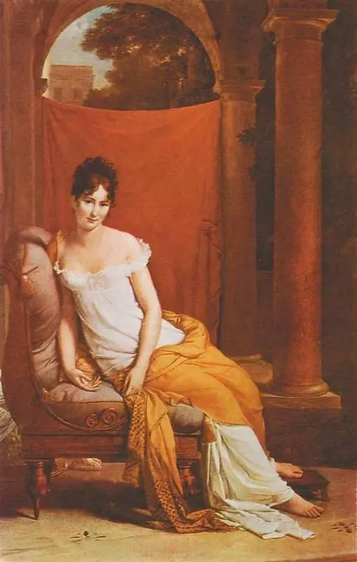 Ф Жерар Портрет мадам Рекамье 1802 музей Карнавале Париж Жерар показал - фото 125