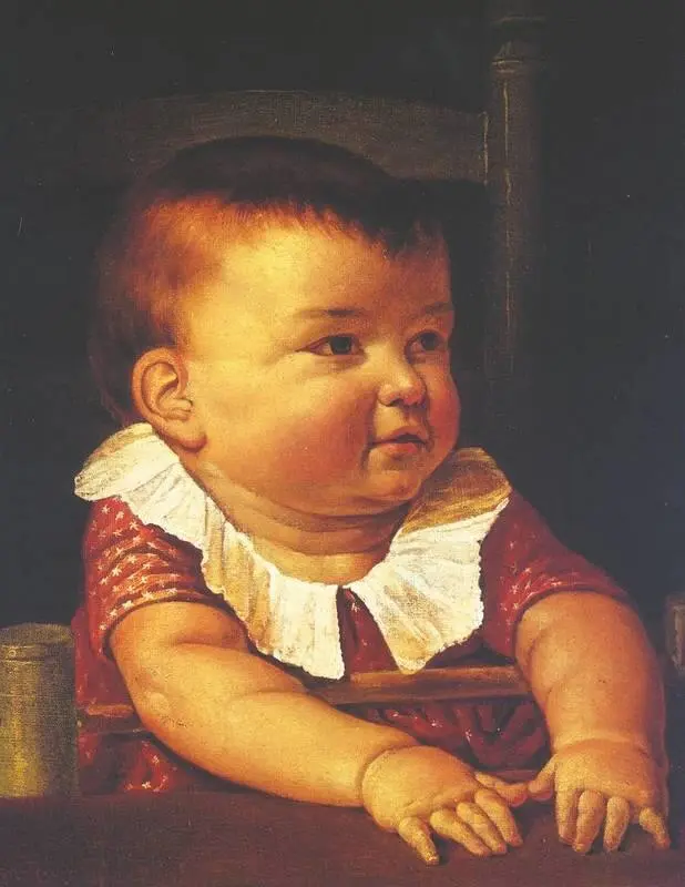 Ф О Рунге Портрет сына Отто Сигизмунда Рунге 1805 Кунстхалле Гамбург - фото 130