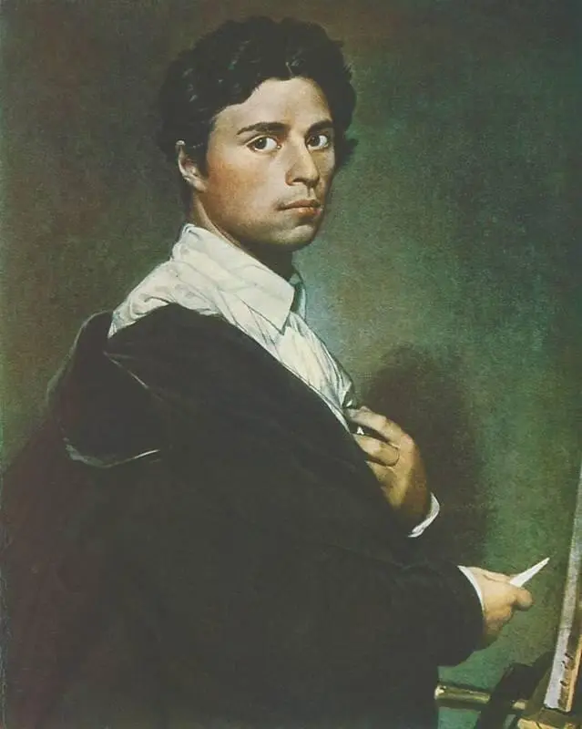 Ж О Д Энгр Автопортрет 1804 музей Конде Шантийи В 1801 году Энгр - фото 131