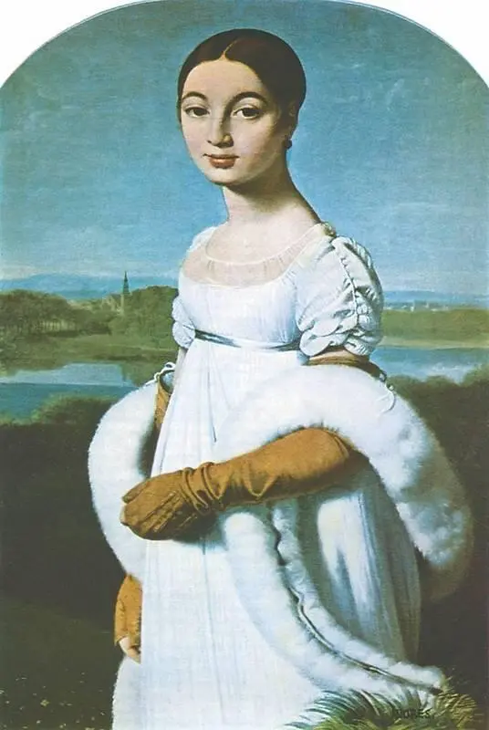 Ж О Д Энгр Портрет мадемуазель Ривьер 1805 Лувр Париж Закончив - фото 132