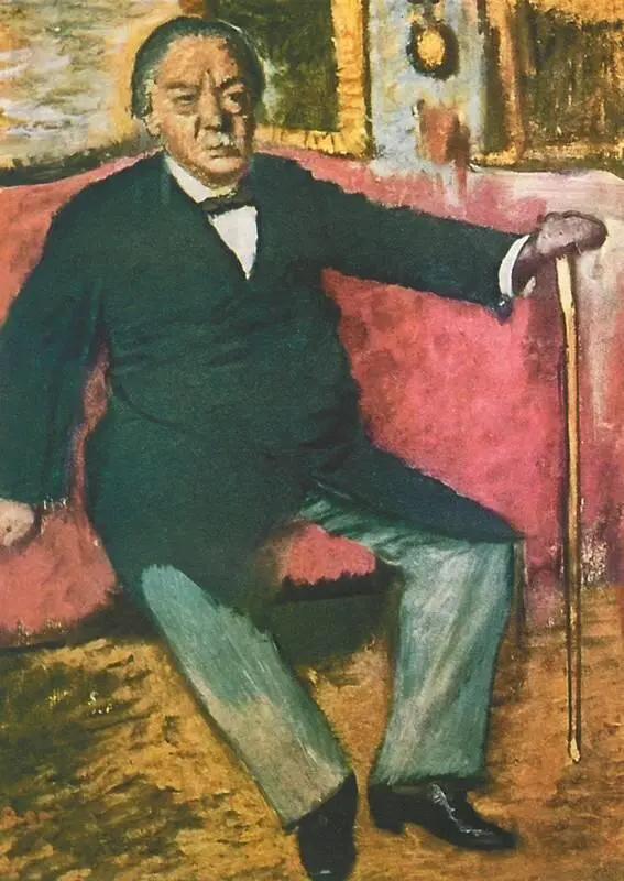 Э Дега Портрет Жюля Перро вторая половина 1870х частное собрание - фото 167