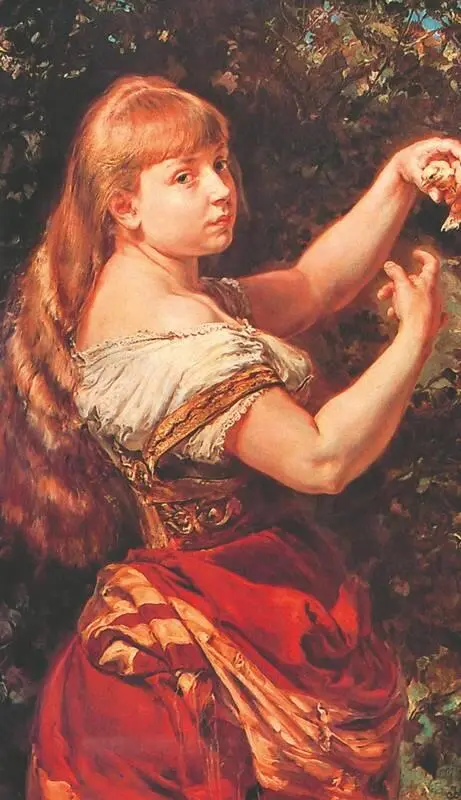 Я Матейко Портрет дочери художника Беаты 1882 Национальный музей Варшава - фото 169