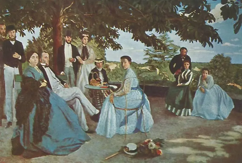 Ф Базиль Семейный портрет 1868 музей Орсе Париж Позы и жесты а также - фото 173