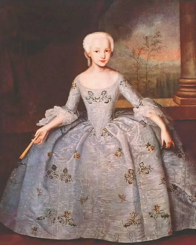 И Я Вишняков Портрет СаррыЭлеоноры Фермор между 1745 и 1750 Русский - фото 195