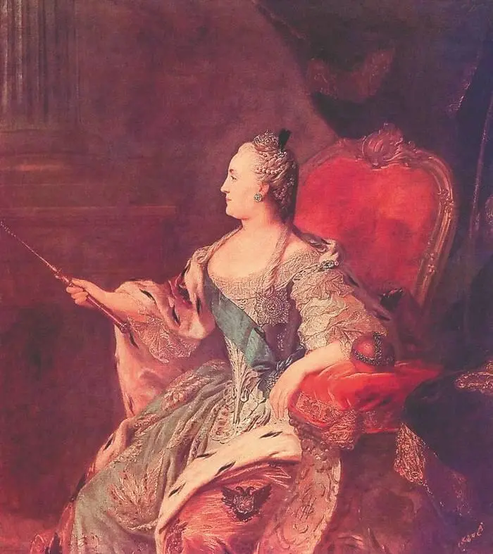 Ф С Рокотов Портрет Екатерины II 1763 Третьяковская галерея Москва - фото 200