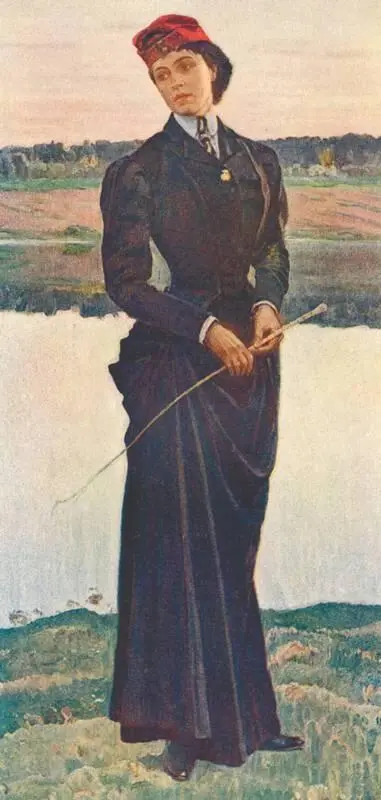 М В Нестеров Портрет дочери 1906 Русский музей СанктПетербург - фото 222