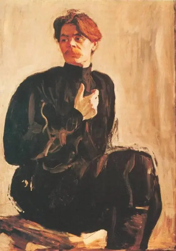 В А Серов Максим Горький 1905 музей А М Горького Москва В А - фото 225