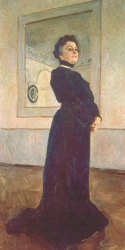 В А Серов Портрет М Н Ермоловой 1905 Третьяковская галерея Москва В - фото 226