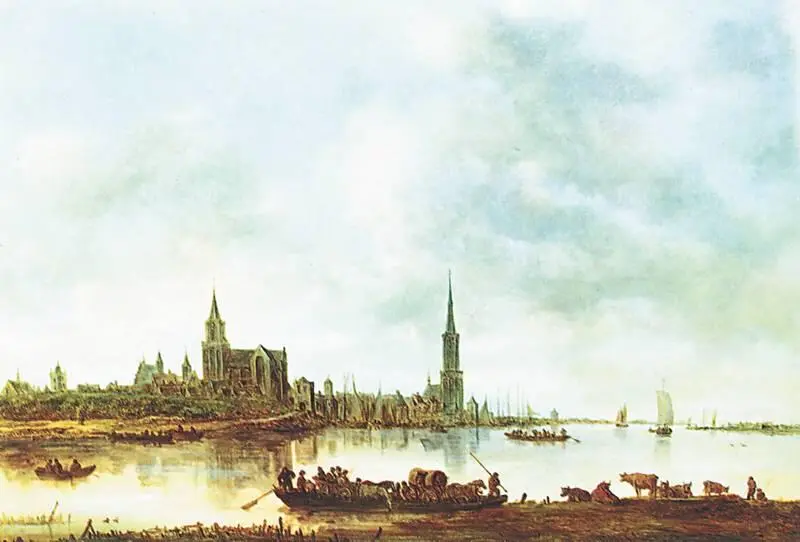 Я ван Гойен Вид на Эмерик 1645 Художественный музей Кливленд Полны - фото 27