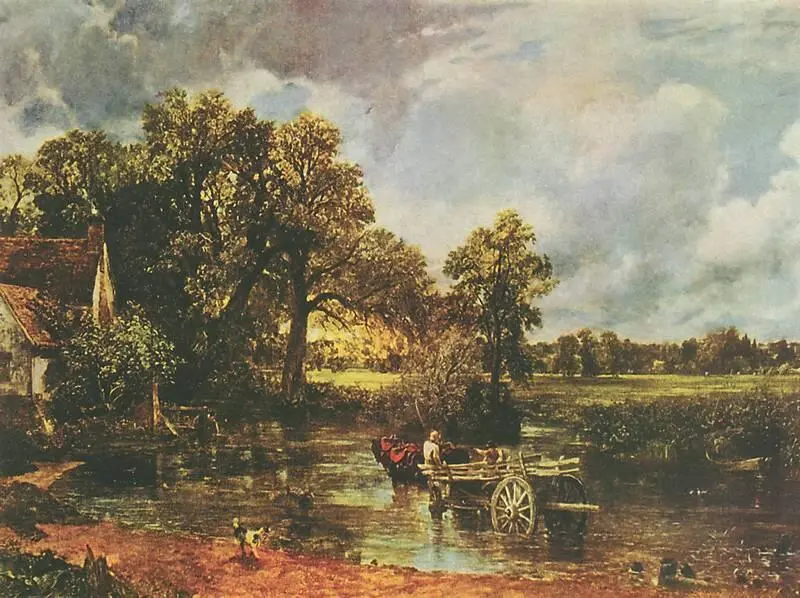 Дж Констебл Телега для сена 1821 Галерея Тейт Лондон Чтобы заработать - фото 55