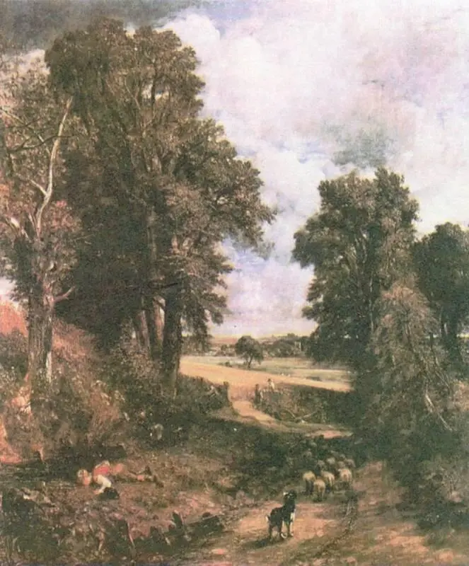 Дж Констебл Хлебное поле 1821 Галерея Тейт Лондон Дж Констебл - фото 56