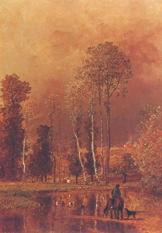 К Тройон Приближение грозы 1851 ГМИИ Москва В 1847 году живописец - фото 67