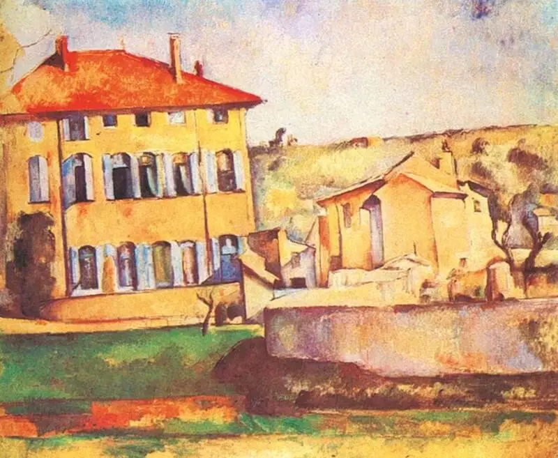 П Сезанн Дом и деревья в Жа де Буффан 18851887 Национальная галерея - фото 98