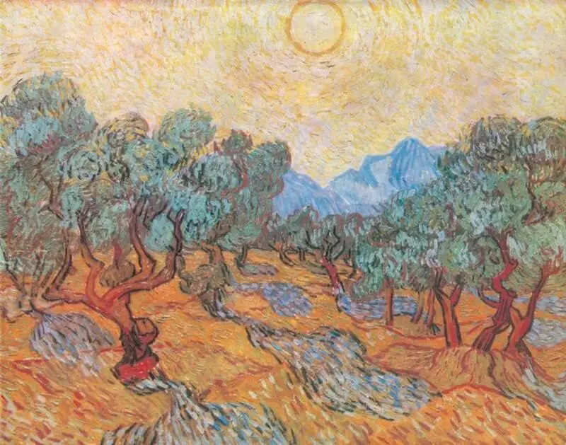 В Ван Гог Оливы Художественный институт Миннеаполис Художник создает в - фото 107