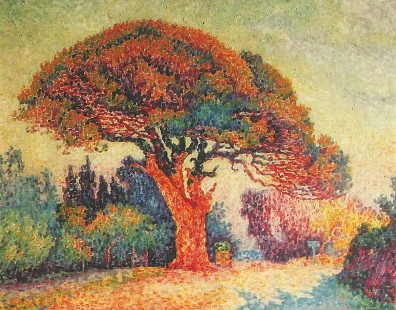 П Синьяк Сосна в СенТропезе 1909 ГМИИ Москва От этих пейзажей - фото 118