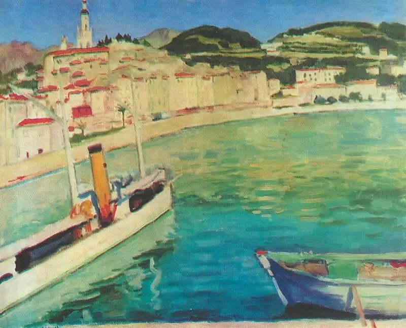 А Марке Гавань в Мантоне Эрмитаж СанктПетербург А Марке - фото 119