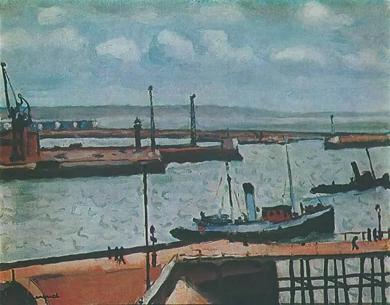 А Марке Порт в Гавре 1934 частное собрание Париж В 19201930х годах - фото 124