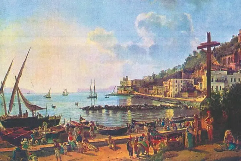 С Ф Щедрин Набережная Мерджеллина в Неаполе 1827 Русский музей - фото 149