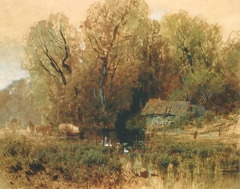 Ф А Васильев Заброшенная мельница 18711873 Третьяковская галерея - фото 169