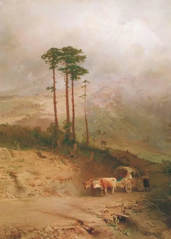 Ф А Васильев В Крымских горах 1873 Несмотря на прогрессирующую болезнь - фото 171