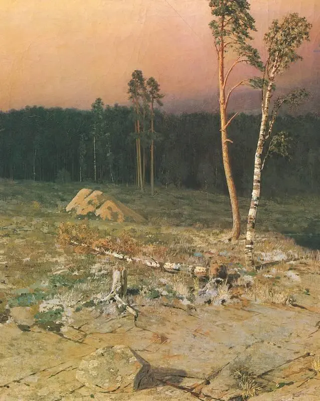 А И Куинджи На острове Валааме Фрагмент 1873 Третьяковская галерея - фото 172