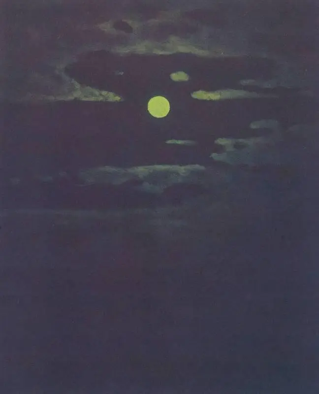 А И Куинджи Лунная ночь на Днепре Фрагмент 1880 Русский музей - фото 175