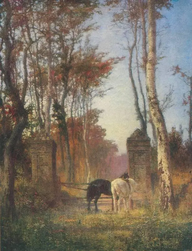 В Д Поленов В парке Местечко Вёль в Нормандии 1874 Русский музей - фото 177