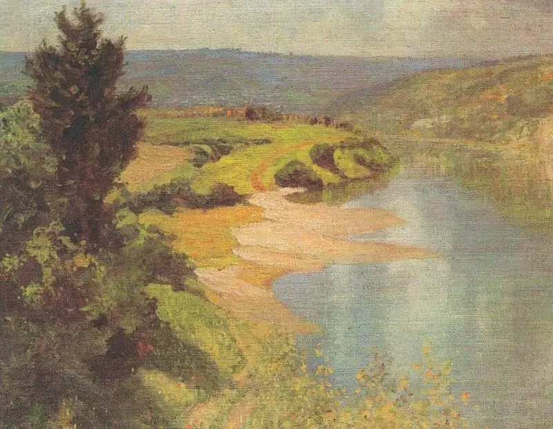 В Д Поленов Ока летом 1890е Государственный художественный музей им А - фото 180