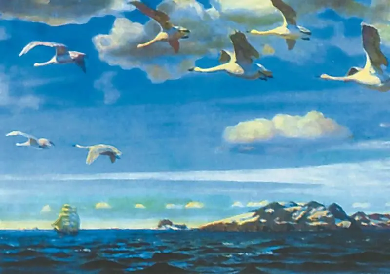 А А Рылов В голубом просторе 1918 Третьяковская галерея Москва Такие - фото 188