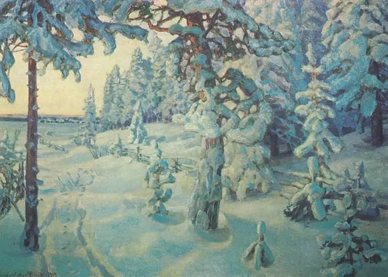 А М Васнецов Зимний сон Зима 19081914 собрание В А Васнецова - фото 196