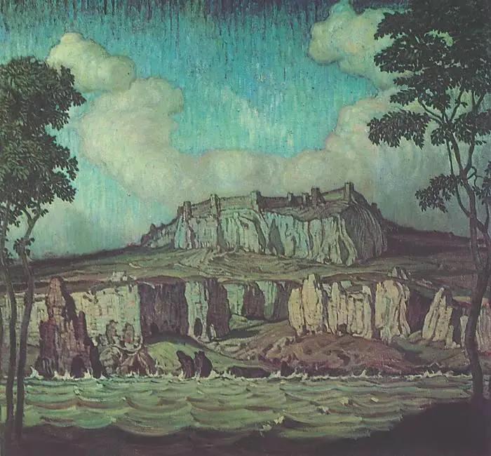 К Ф Богаевский Берег моря 1907 Третьяковская галерея Москва Со - фото 197