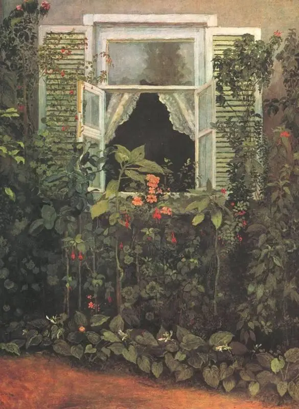 В Э БорисовМусатов Окно 1886 Третьяковская галерея Москва В Э - фото 209