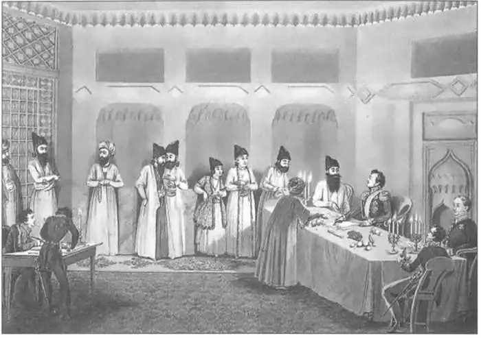 Подписание Туркманнайского мира 10 февраля 1828 г А С Грибоедов - фото 69