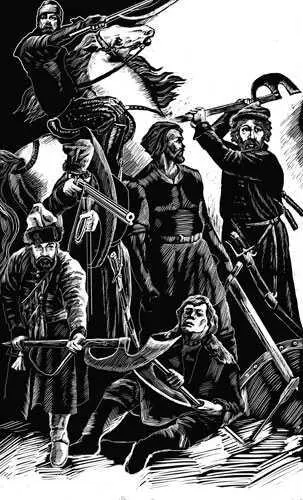 Десять их было Другие успели вбежать в амбар служивший и вороком Покинули - фото 5