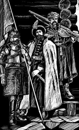 Не дослушав перевода Урус свистнул Уплотнённый строй телохранителей вязко - фото 8