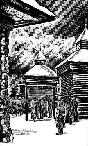 Глаз сразу выделил пять верёвок на толстой малость дуговой перекладине - фото 10