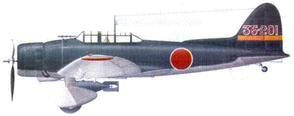 D3A1 из 35го Хикотая 1942 г D3A2 из Йокосука Хикотая 1943 I В5М1 из - фото 124