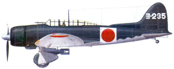 D3A2 из Йокосука Хикотая 1943 I В5М1 из 33го Хикотая 1942 г D3A1 с - фото 125
